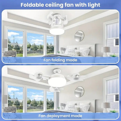 🎖️10K+ SOLD LAST WEEK! - 🏆🚁 2026 New Plug-In Smart Ceiling Fan Light