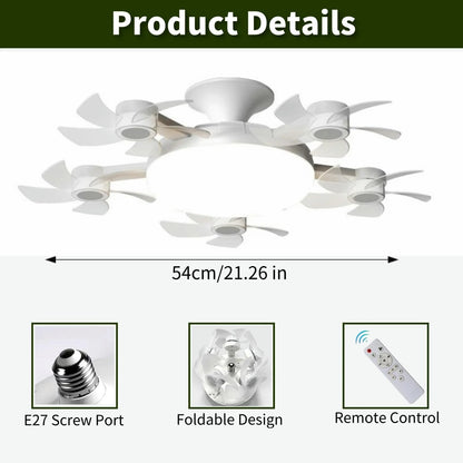 🎖️10K+ SOLD LAST WEEK! - 🏆🚁 2026 New Plug-In Smart Ceiling Fan Light