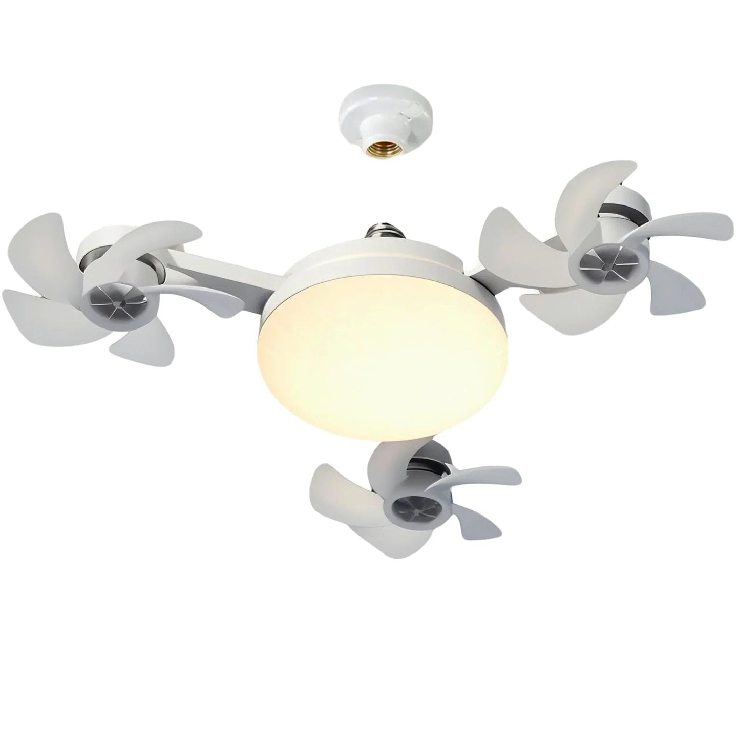 🎖️10K+ SOLD LAST WEEK! - 🏆🚁 2026 New Plug-In Smart Ceiling Fan Light