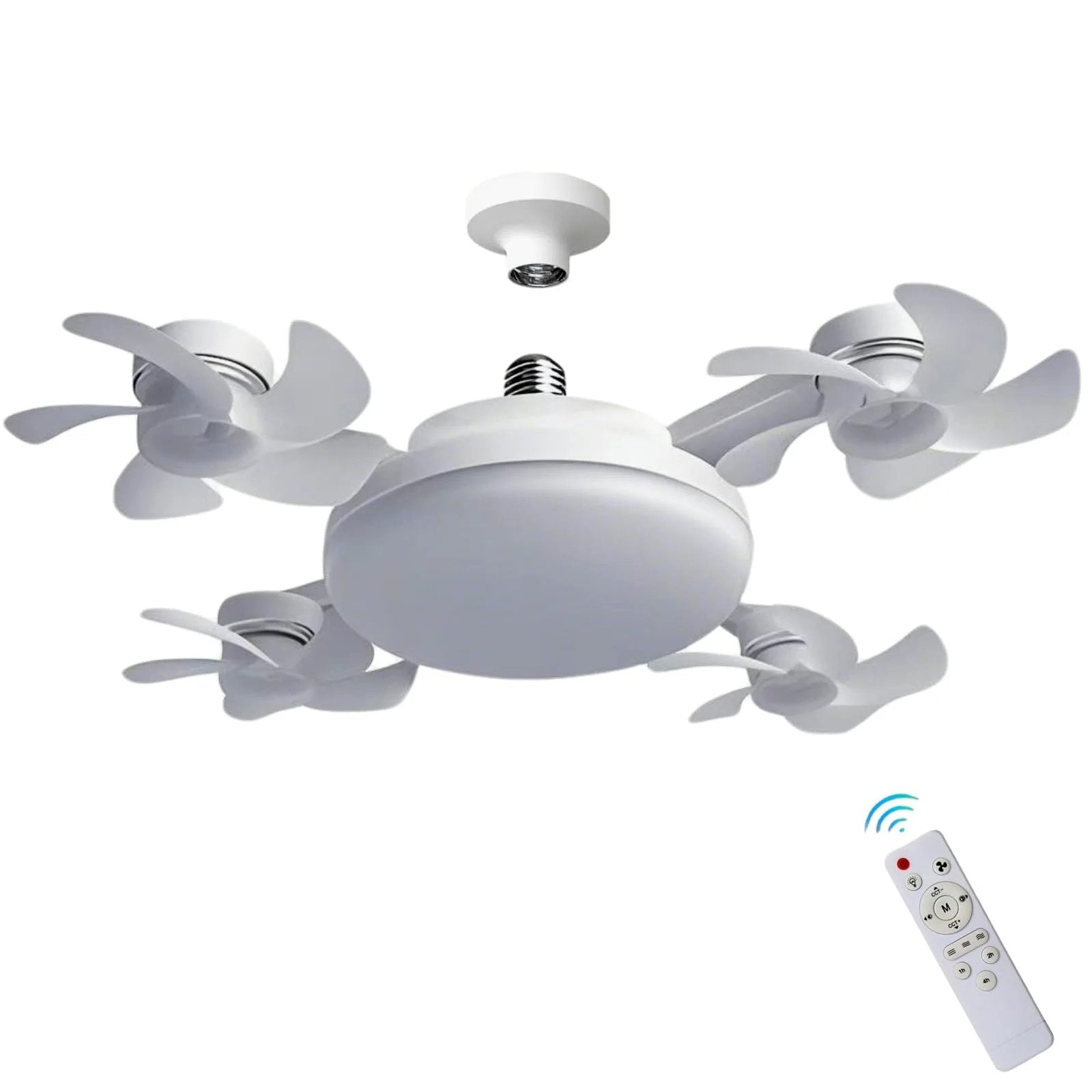 🎖️10K+ SOLD LAST WEEK! - 🏆🚁 2026 New Plug-In Smart Ceiling Fan Light