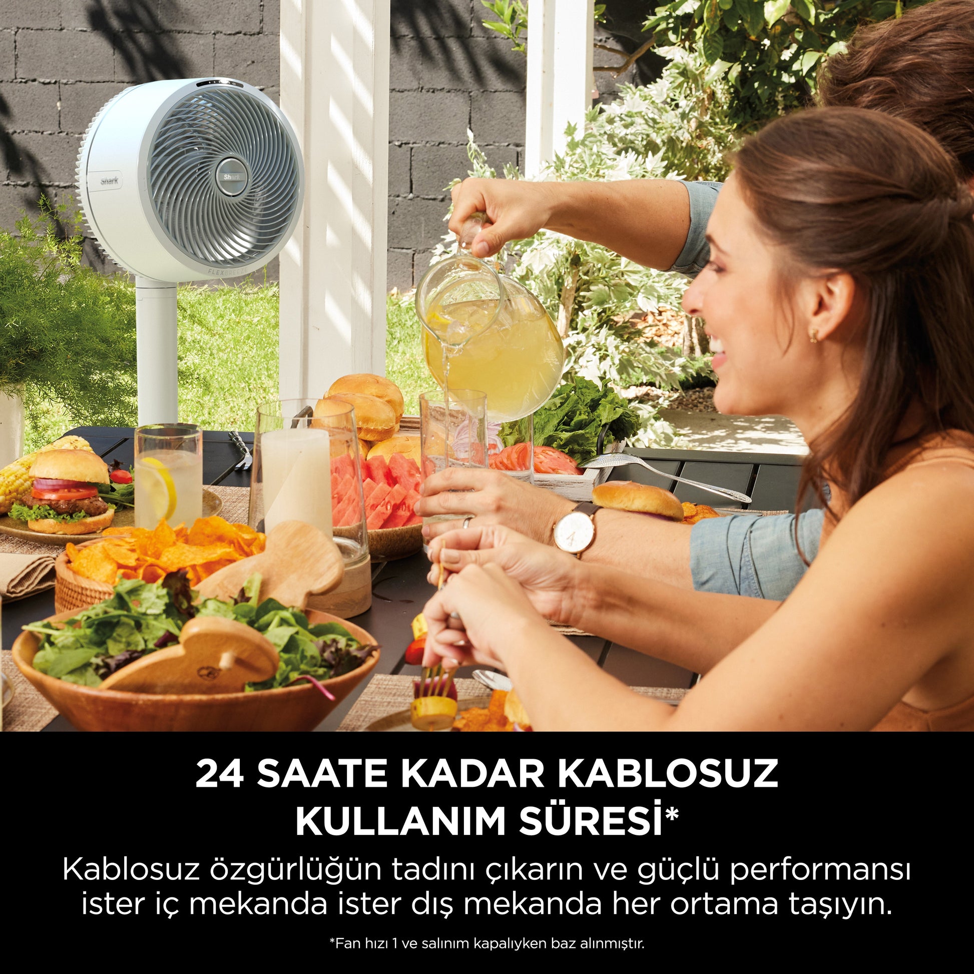 Shark FlexBreeze Portable Fan 12-in-1 Cordless Rechargeable
