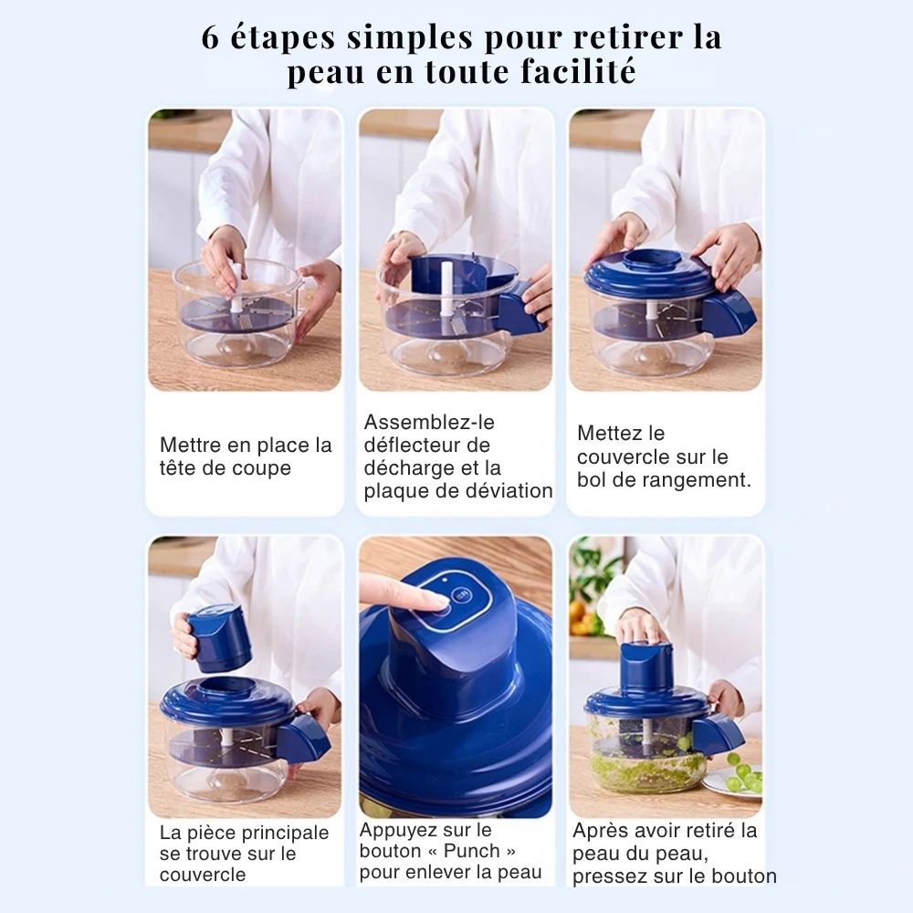 Pelatrice elettrica professionale - Frutta e verdura