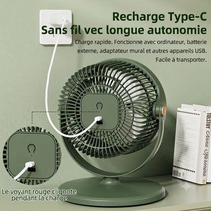 Ventilateur Turbo Portable ❄️