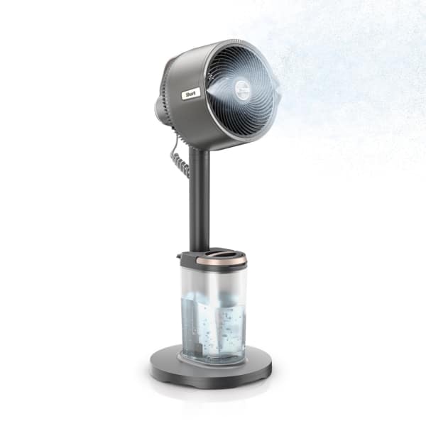 Shark FlexBreeze ProMist Portable Misting Fan Indoor Outdoor Black