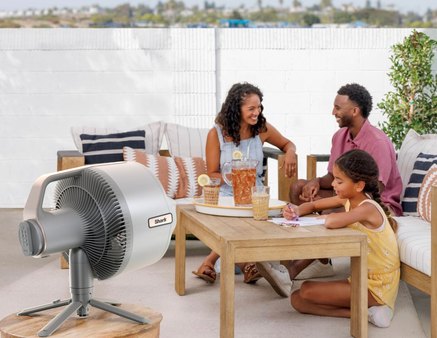Ventilateur brumisateur portable d'intérieur et d'extérieur FlexBreeze