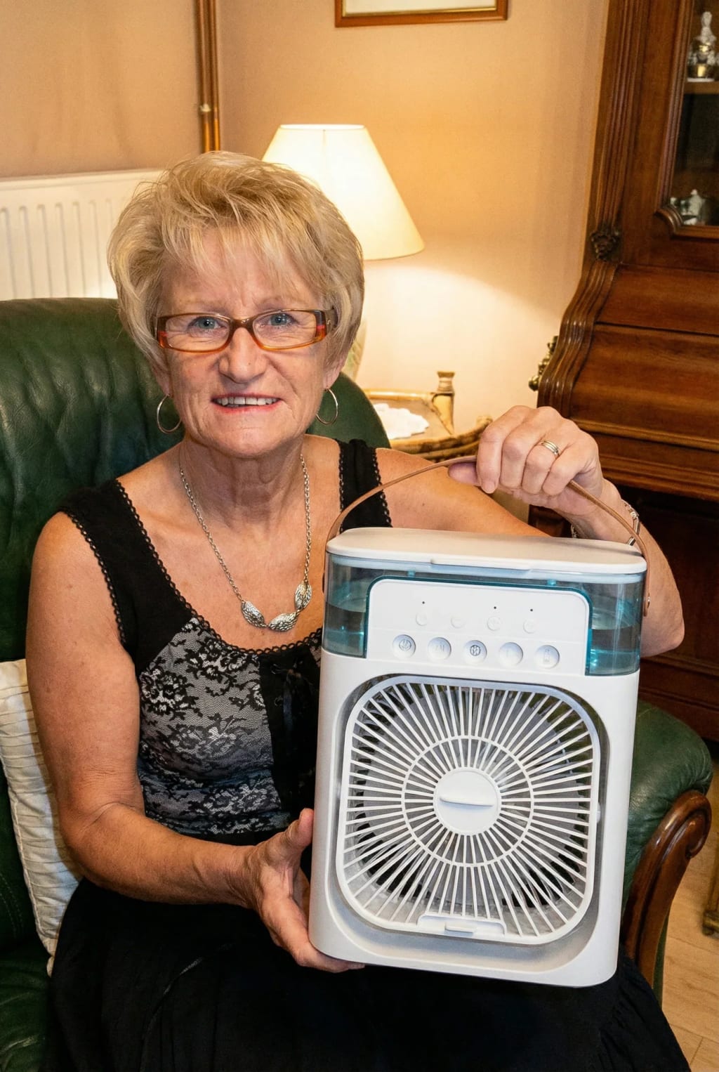 Ventilateur 3-en-1 | Rafraîchit, humidifie et parfume l’air