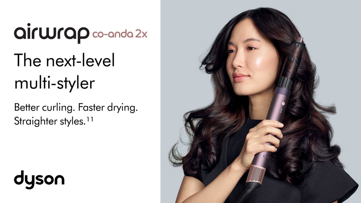 Dyson Airwrap Co-anda2x™ - Cheveux raides à ondulés